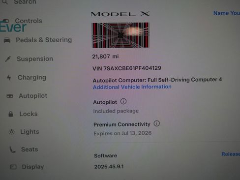 Used 2023 Tesla Model X Plaid AWD/4WD image 7
