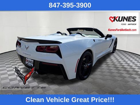 Used 2014 Chevrolet Corvette Stingray Convertible w/ 2LT Preferred Equipment Group RWD image 7