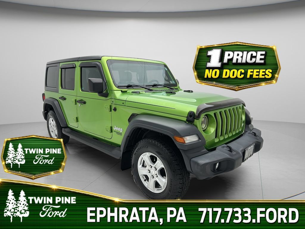 Used 2018 Jeep Wrangler Unlimited Sport S AWD/4WD image 1