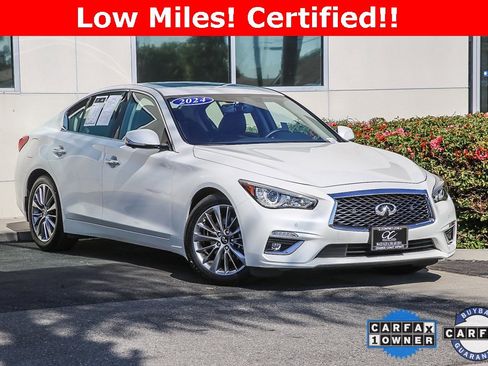 Certified 2024 INFINITI Q50 Luxe w/ Cargo Package image 1
