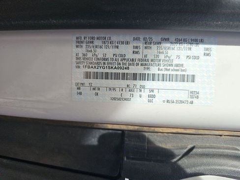 Used 2025 Ford Transit 350 XLT image 16