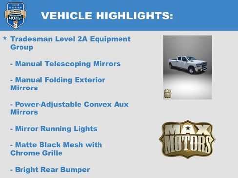 New 2026 RAM 3500 Tradesman AWD/4WD image 23