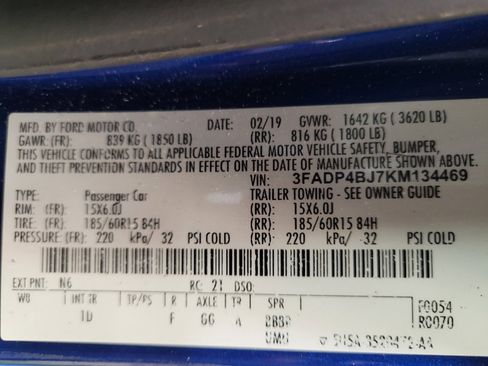 Used 2019 Ford Fiesta SE image 33