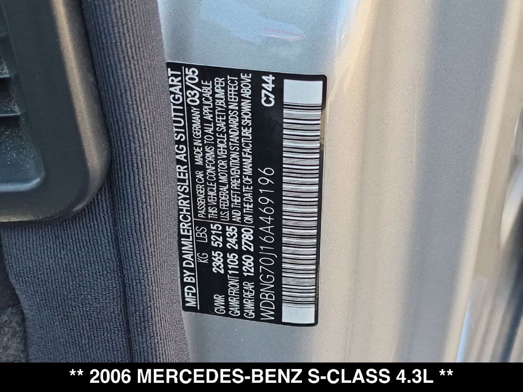 Used 2006 Mercedes-Benz S 430 image 35