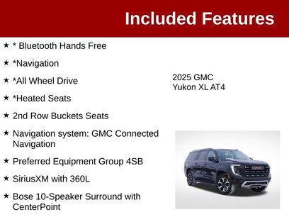 Used 2025 GMC Yukon XL AT4