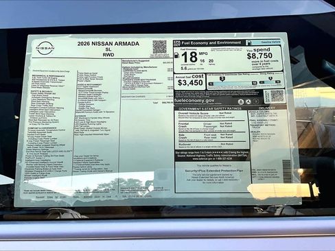 New 2026 Nissan Armada SL image 19