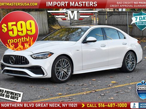 Used 2023 Mercedes-Benz C 43 AMG 4MATIC Sedan w/ Pinnacle Trim Package image 2