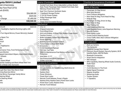 Certified 2023 Toyota RAV4 Limited FWD image 19