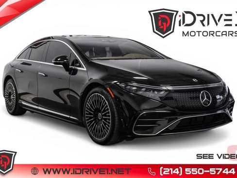 Used 2022 Mercedes-Benz EQS 580 4MATIC Sedan image 1