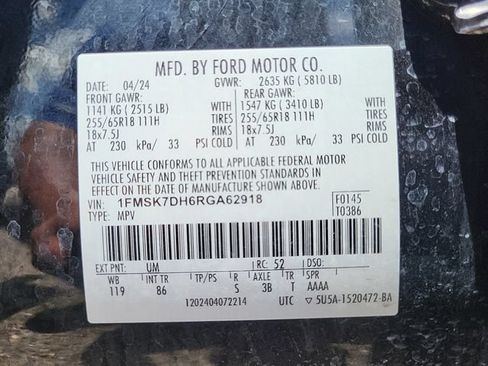 Used 2024 Ford Explorer XLT RWD image 25