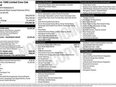 Used 2021 RAM 1500 Limited w/ Night Edition image 7