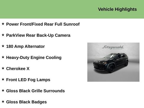 Used 2022 Jeep Cherokee Latitude w/ Sun & Sound Group AWD/4WD image 10