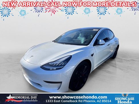 Used 2020 Tesla Model 3 Performance AWD/4WD image 1