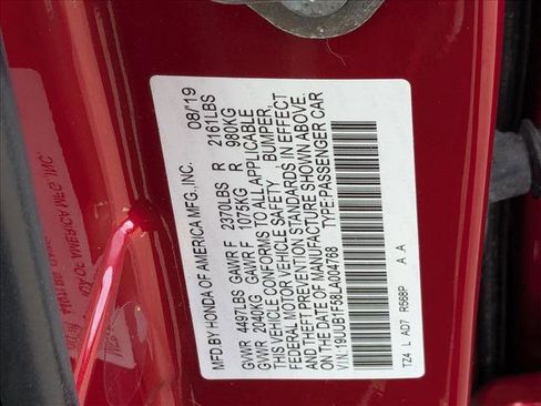 Used 2020 Acura TLX w/ Technology Package image 20