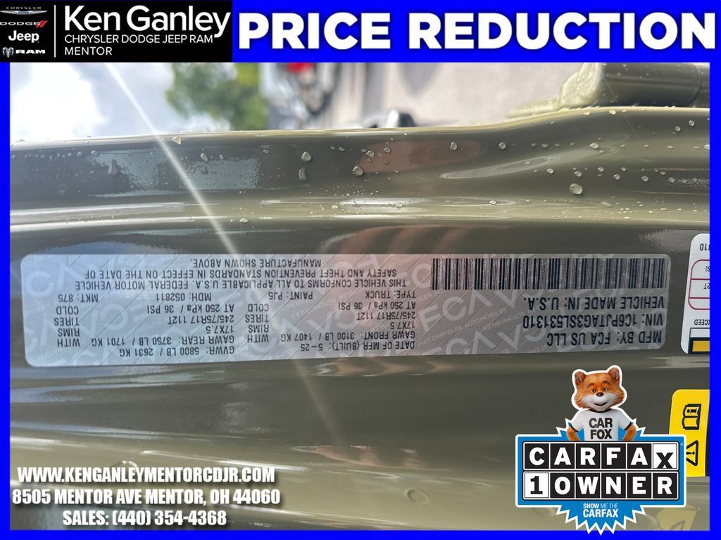 Certified 2025 Jeep Gladiator Sport AWD/4WD image 26
