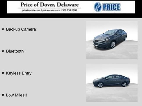 Used 2018 Chevrolet Cruze LT w/ Convenience Package FWD image 2