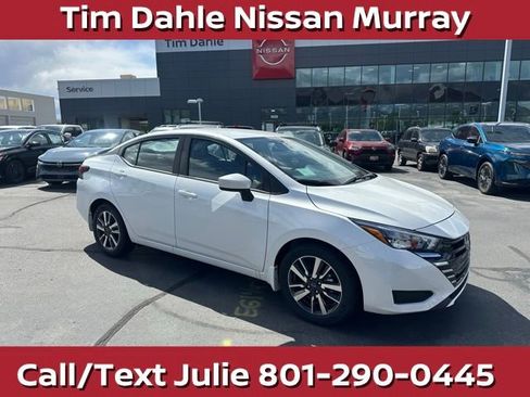 New 2025 Nissan Versa SV w/ Trunk Package FWD image 1