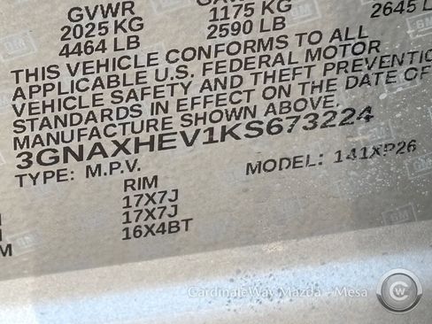 Used 2019 Chevrolet Equinox LS image 32