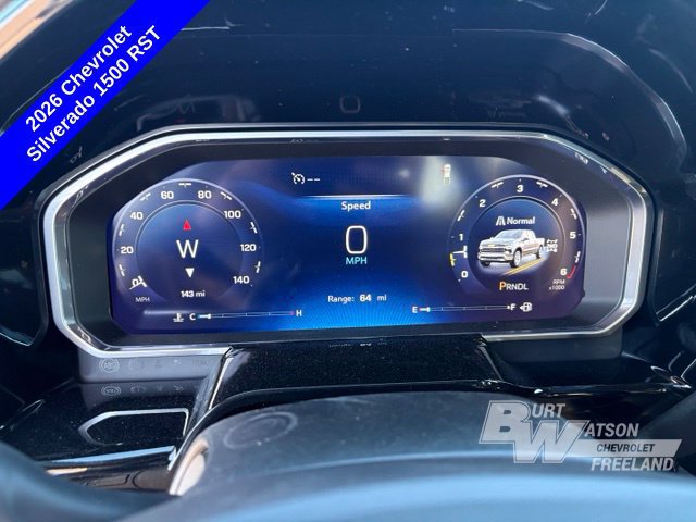 New 2026 Chevrolet Silverado 1500 RST w/ Dark Appearance Package AWD/4WD image 19
