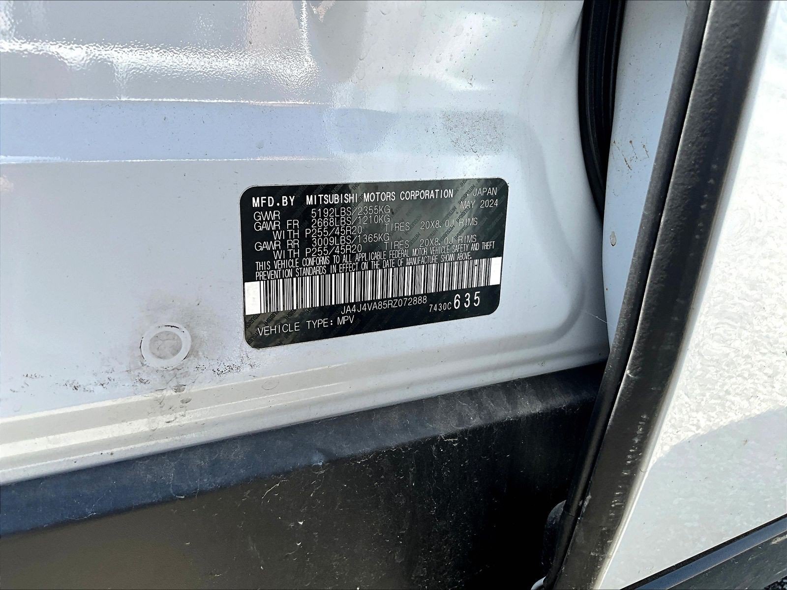Used 2024 Mitsubishi Outlander SE AWD/4WD image 19