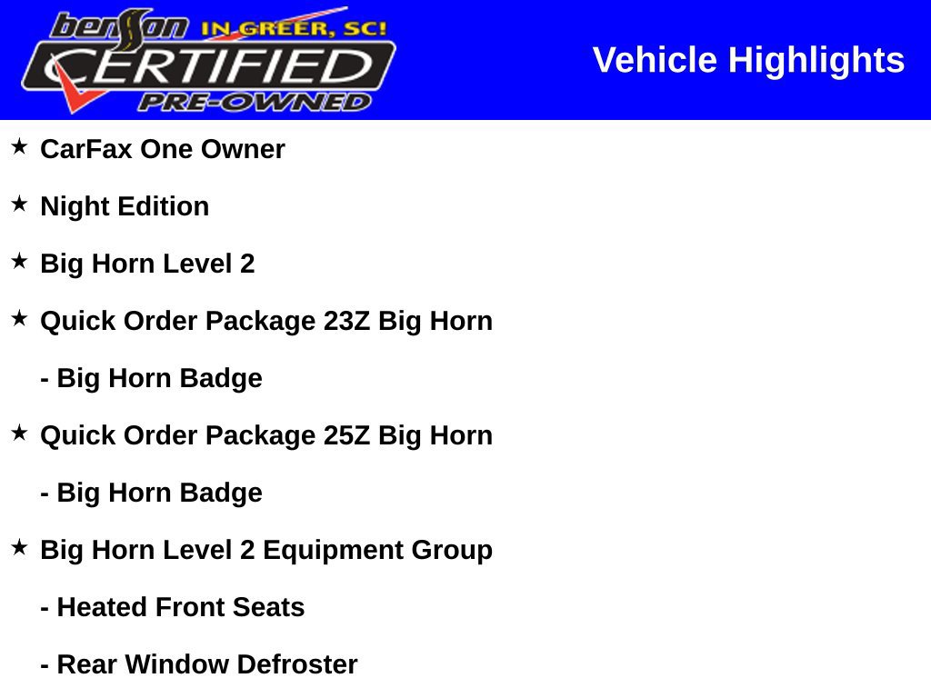 Used 2022 RAM 1500 Big Horn AWD/4WD image 2