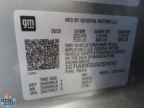 Used 2025 GMC Sierra 1500 SLT AWD/4WD image 27
