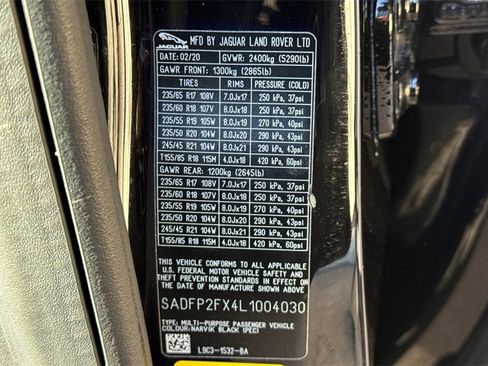 Used 2020 Jaguar E-PACE SE image 33