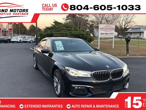 Used 2017 BMW 750i 750i Sedan 4D image 1