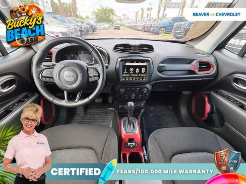 Used 2022 Jeep Renegade Trailhawk w/ Trailer Tow Group AWD/4WD image 22