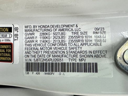 Used 2023 Acura RDX AWD w/ Technology Package image 11