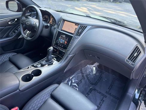 Used 2023 INFINITI Q50 Red Sport 400 w/ Black Opal Edition RWD image 28