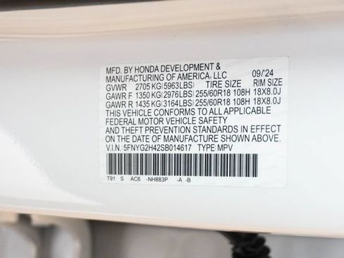 Certified 2025 Honda Pilot EX-L image 35