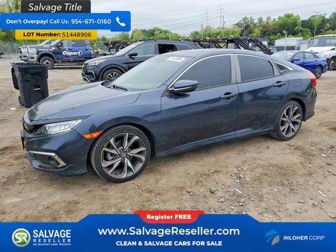 Used 2019 Honda Civic Touring image 1