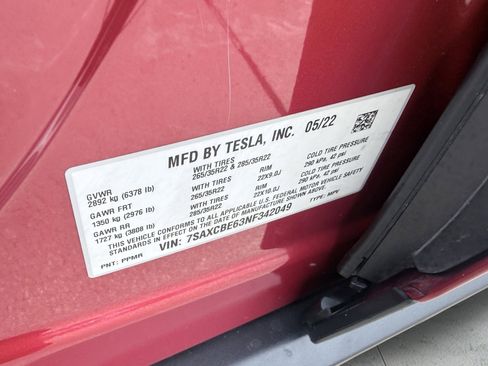 Used 2022 Tesla Model X Plaid AWD/4WD image 36