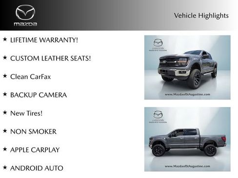 Used 2025 Ford F150 XLT w/ Equipment Group 301A Standard AWD/4WD image 2
