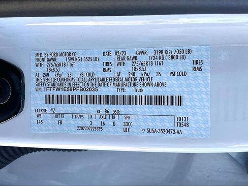 Used 2023 Ford F150 XLT w/ Equipment Group 302A High image 36