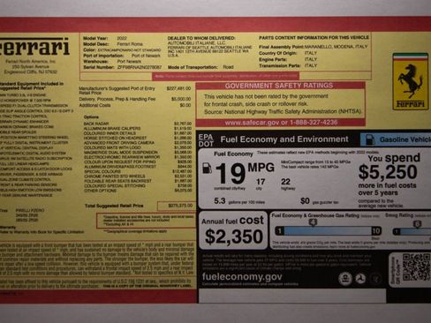 Used 2022 Ferrari Roma image 62