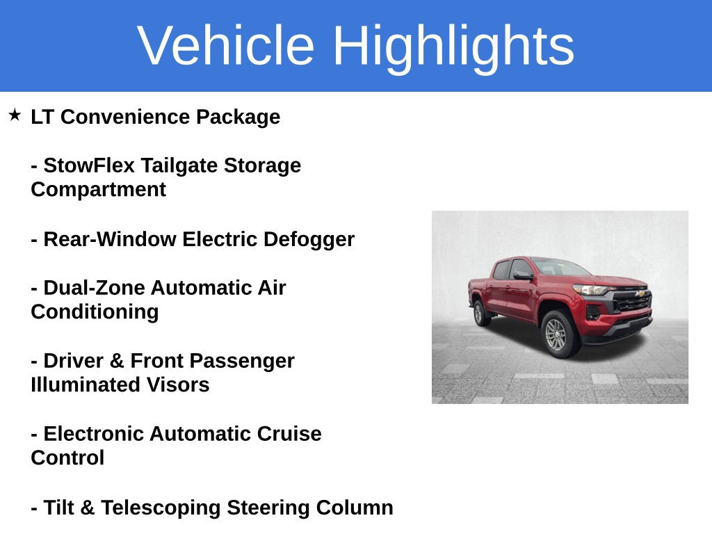 Used 2024 Chevrolet Colorado LT w/ LT Convenience Package RWD image 4