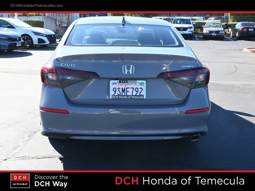 Certified 2025 Honda Civic Sport image 6