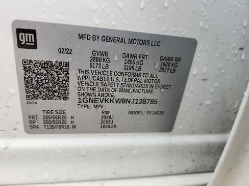 Used 2022 Chevrolet Traverse Premier AWD/4WD image 33
