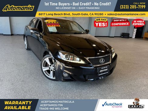 Used 2012 Lexus IS 250 w/ Premium Pkg Value Edition RWD image 1