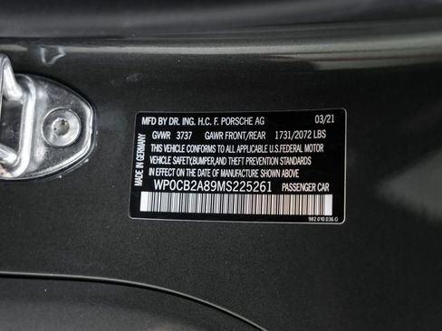 Used 2021 Porsche 718 Boxster S RWD image 61