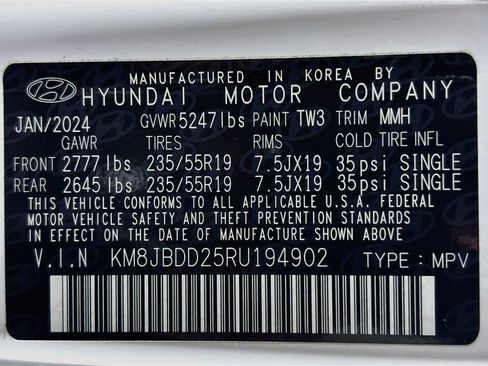 Used 2024 Hyundai Tucson SEL AWD/4WD image 25