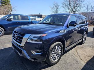 Used 2023 Nissan Armada SL w/ Captain's Chairs Package video 1