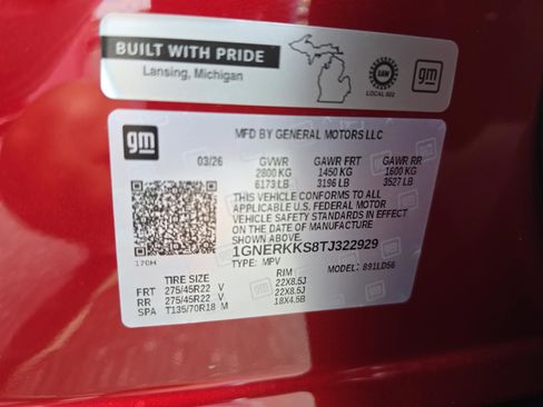 New 2026 Chevrolet Traverse High Country FWD image 39