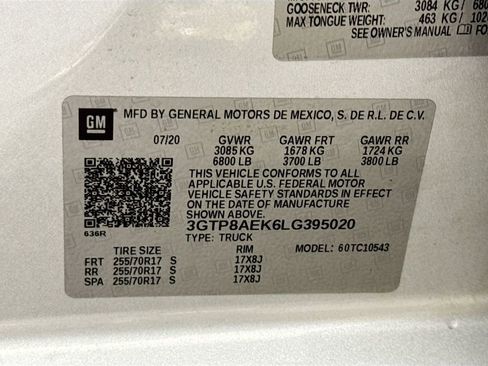 Used 2020 GMC Sierra 1500 2WD Crew Cab w/ Sierra Value Package image 35