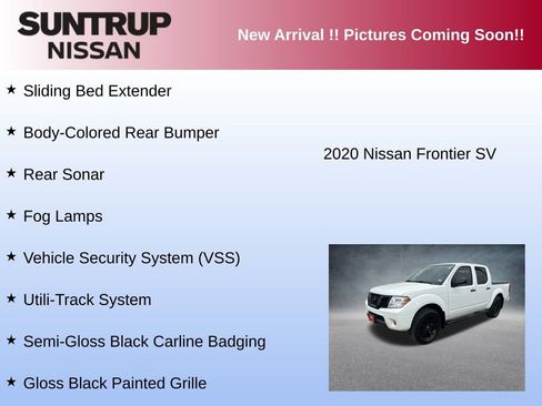 Used 2020 Nissan Frontier SV w/ Midnight Edition Floor Mats image 11