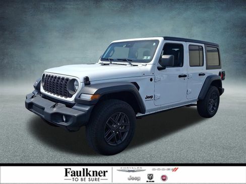Used 2025 Jeep Wrangler Unlimited Sport AWD/4WD image 1