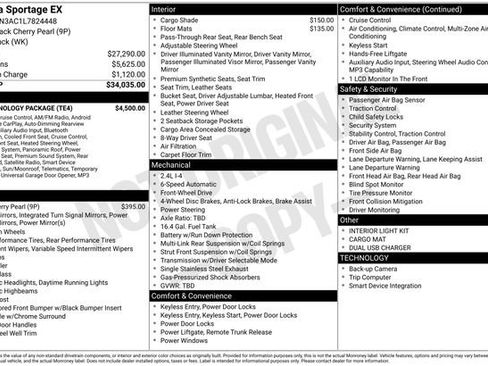 Used 2020 Kia Sportage EX w/ EX Technology Package FWD image 18