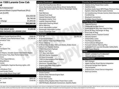 Used 2022 RAM 1500 Laramie w/ Trailer Tow Group image 6